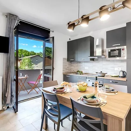La Dolce Laveno, Balcony Apartment With A/C - Happy Rentals *